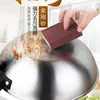 Esponja de Fibra para Limpieza de Cocina, Paño para Lavar Platos, Estropajo Antiadherente para Grasa, Eliminación de Grasa, Fácil de Limpiar, Herramienta Mágica para Eliminar Grasa