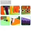 Castillo inflable AMF para niños, tobogán inflable pequeño para uso doméstico, castillo inflable para fiestas interiores hecho de tela Oxford