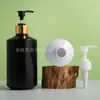 Botella de Plástico PET de 300ml/500ml Tipo Empuje para Sub-embotellar Champú y Gel de Ducha Botella para Desinfectante de Manos de Hotel y Hogar