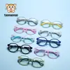 Gafas TR90 para miopía infantil transfronteriza para mujer, suaves y cómodas, para estudiantes de primaria, montura óptica para hombre, nariz suave, montura redonda, combinan con todo