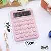 Calculadora Transfronteriza con Doble Fuente de Alimentación, Color Degradado, Alto Atractivo Estético, Calculadora Estilo Diosa, Calculadora de 12 Dígitos para Estudiantes Universitarios