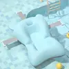 Alfombrilla de baño para niños, Alfombrilla flotante ajustable antideslizante para baño de bebé, Red para bañera, Colchoneta para acostar al bebé recién nacido
