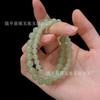 Quartzo Verde Água Clara Pedra Jade Pulseira Colar Raiz de Lótus Jade Rosa Conjunto de Joias Pulseira Colar