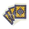 Aceita Pedidos Pequenos de Porta-Copos de Carpete Personalizados, Amostras Rápidas, Base de Borracha Antiderrapante Isolada com Franjas, Porta-Copos de Carpete Persa