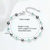 Pulsera Transfronteriza Ojo de Demonio Cruzado Europeo Americano de Oriente Medio Acero Inoxidable Moda Ojo de Aceite Goteante Joyería Personalizada Unisex