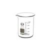 Vaso de precipitados de vidrio engrosado con asa, vaso medidor a escala de laboratorio, 250 ml, 500 ml, vaso de agua con asa, venta al por mayor