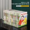 Caja de Almacenamiento de Libros Infantiles para Escritorio Transparente Engrosada Estante de Almacenamiento de Libros para Escritorio de Estudiante Estante de Almacenamiento Organizador