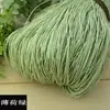 Sombrero de papel línea de rafia gancho sombrero de verano línea de rafia línea trenzada sombrero de paja de algodón línea gancho hecho a mano sombrero de copa hueco bolsa