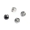 Crema Corporal Natural Cabello Negro Cristal Cristal Cuentas Sueltas Accesorios para Joyería DIY Cuenta Individual Cristal de Cabello Individual Accesorios de Tesoro Múltiple para Hombre