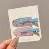 Pinzas para el Cabello Dopamina Estilo Coreano para Mujer, Pasadores Exquisitos de Alta Gama, Pinzas Dulces para el Cabello de Niña, Pinzas para Flequillo Lateral, Accesorios para el Cabello