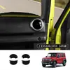 Adequado para 25 modelos de Suzuki Jimny Nomade, conjunto completo de kit de modificação interior Jimny preto brilhante