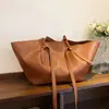 Bolsa Casual de Grande Capacidade Estilo Coreano para Mulheres 2025 Nova Moda Bolsa Cesta de Legumes Simples de Ombro Único Pequena de Axila