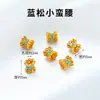 Acessórios Antigos de Latão Dourado Areia Pulseira Recortada Contas Espaçadoras Artesanais Acessórios para Joias DIY Acessórios para Pulseiras Wenwan