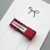 Cinta Hecho a Mano Pasador de Pelo Fruncido Pasador Accesorios para el Cabello Bolsa de Materiales Accesorios Diy3.5-6 Medio Paquete Pin de Doble Inserción