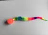 Pelota de Nube Pelota Rebotadora Juguete para Mascotas Oruga Pelota de Nube Rebotadora Juguete para Gatos Gusano Arcoíris Comercio Exterior Transfronterizo
