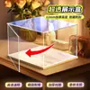 Caja de Exhibición Transparente de Acrílico para Bloques de Construcción Nendoroid, Colección de Figuras, Caja de Almacenamiento a Prueba de Polvo con Puerta, Vitrina