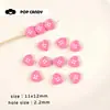 Cuentas de Corazón de Manzana Bolso de Cuentas Colgante Hecho a Mano DIY Pulsera Hecha a Mano Collar Pendientes Accesorios de Joyería