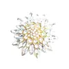 Exquisito Broche de Magnolia, Elegante de Alta Gama, Ramillete de Cristal de Lujo, Pin de Diseño de Nicho de Lujo Accesible, Accesorios para Traje