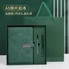 Cuaderno A5 Personalizado Oficina Simple Bloc de Notas Engrosado Cuero Suave Cierre Magnético Cuaderno Caja de Regalo