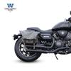 Carro muscle Wolf adequado para Zhuang Wei V400 bolsa lateral bolsa lateral pode ser instalado capacete meio capacete capacete completo com trava quadro de liberação rápida modificação
