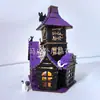 Novo Produto Transfronteiriço Halloween DIY Casa Assombrada Quebra-Cabeça Estéreo 3D Brinquedos Educativos Enfeites de Mesa Halloween