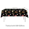 Set de Decoración para Fiesta de Cumpleaños de Amigos: Mantel Desechable, Banderines, Globos, Adornos para Pastel y Decoraciones