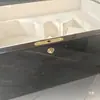 Caixa de madeira com fecho de botão oculto, conjunto de sete peças de fechos de botão, fecho oculto para caixa de joias, fecho galvanizado W-105