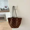 Bolso Tote Grande de Gran Capacidad Shuai Mijia para Mujer, Colección Otoño Temprano 2026, Bolso de Hombro Casual de Lunares a la Moda para el Trabajo