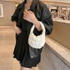 Bolso Nube Plisado Coreano para Mujer Nicho de Mano Cuadros Bolso Burbuja 2024 Nuevo Estilo Estilo Plumífero Mini Bolso de Mano