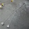 Pendientes de Aro Cuadrado Geométrico Elegante Coreano Color Plata S925 de Plata de Ley Pendientes con Circonita Diamante Joyería Larga para Orejas de Mujer
