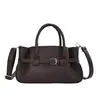 Bolso pequeño retro de alta gama para mujer, nuevo estilo otoño 2026, moderno y versátil, bolso cruzado, bolso de mano de color liso texturizado