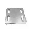 Peças Embutidas Galvanizadas, Placas de Aço Embutidas, Placas de Ferro Galvanizadas a Quente, Pilares de Quatro Furos para Fachada Cortina, Conectores de Estrutura de Aço, Soldagem de Tubos de Aço