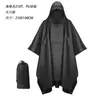 Toldo Personalizado para Comércio Exterior Poncho Capa de Chuva Três em Um Adulto Outdoor Caminhada Montanhismo Ciclismo Leve Portátil Multifuncional