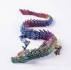 Dragão Chinês Famoso na Internet Impresso em 3D Dragão Chinês Dragão Chinês Mais Vendido Figura de Dragão Chinês Boneca Articulada Colecionável Infantil Presente para Vendas de Barraca