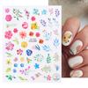 FULL BEAUTY Transfronteiriço Novo Desenho Animado Adesivos para Unhas Fofos Fofos Animal de Estimação Gatinho Filhote de Cachorro Adesivos de Unha