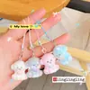 Cordón para Colgante Pequeño con Acabado Afelpado (120 Piezas con Soporte) Llavero DIY Cadena para Teléfono Colgante para Bolso