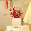 Enfeites Festivos de Frutas Vermelhas da Fortuna Sala de Estar Decoração de Boas-vindas Enfeites Casa Desejando Casa Enfeites de Casamento