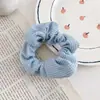 Lazo para coleta dulce y versátil para mujer, Cuerda para el pelo simple y elegante, Scrunchie de gran tamaño para verano, Accesorio para el pelo fresco y simple