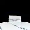 Nuevo Bolso de Mano con Pedrería para Comercio Exterior Transfronterizo Bolso de Noche Bolso de Mano para Dama Celebridad Bolso de Banquetes Incrustado con Diamantes Bolso para Fiesta de Mujer Bolso de Hombro