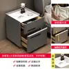 Mesita de Noche Inteligente Caja Fuerte Integrada, Sencilla y Lujosa, Multifuncional para Dormitorio de Alta Gama Uso en el Hogar, Nuevo Modelo 2026