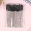 Pincel de Cílios Haste de Cristal Atacado de Ponto Dupla Face para Sobrancelha e Cílios Curvador de Cílios Alongamento Colorido Ferramenta de Beleza Pente de Cílios