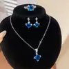 Elegante y exquisito collar con colgante de circonita en forma de diamante, cadena para la clavícula estilo corte francés, joyería de moda y de alta gama al por mayor