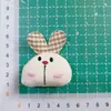 26 nuevos animales de dibujos animados hechos a mano de tela rellenos lindo conejito pequeño colgante para bolsa DIY accesorios para ropa de niños