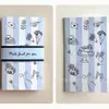 Libro de Tarjetas de Regalo Navideñas Casero Cascada