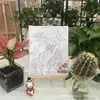 Venta al por mayor del fabricante Set de Acuarela Acrílica Gouache para Pintar con Óleo Tablero de Pintura para Estudiantes de Arte Moderno Minimalista