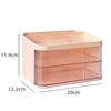 Caja de Almacenamiento de Escritorio, Estante para Cosméticos, Organización de Dormitorio, Tocador para Cuidado de la Piel, Caja de Almacenamiento para Papelería, Ahorro de Espacio