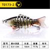Cebo multisección de 10 cm cebo falso biónico juego de Luya transfronterizo agua dulce fabricantes de pescado roto venta al por mayor boca