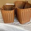 Compras Verduras Cesta de Mano Picnic al Aire Libre Cesta de Almacenamiento de Ratán Cesta de Verduras Cesta Tejida Cesta de Flores Tejida a Mano Cesta de Recolección