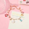 Pulsera de Estrellas Pentagonales Perla de la Princesa Escapista Panjiadora Transfronteriza Pulsera de Personaje de Dibujos Animados Linda Chica Japonesa