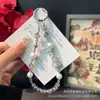 Cadena para Teléfono con Cordón y Cuentas Esmeriladas, Cadena con Colgante de Calabaza de Pedrería Estilo Muñequera para Mujeres, Accesorio de Cadena de Cristal Versátil Único Original